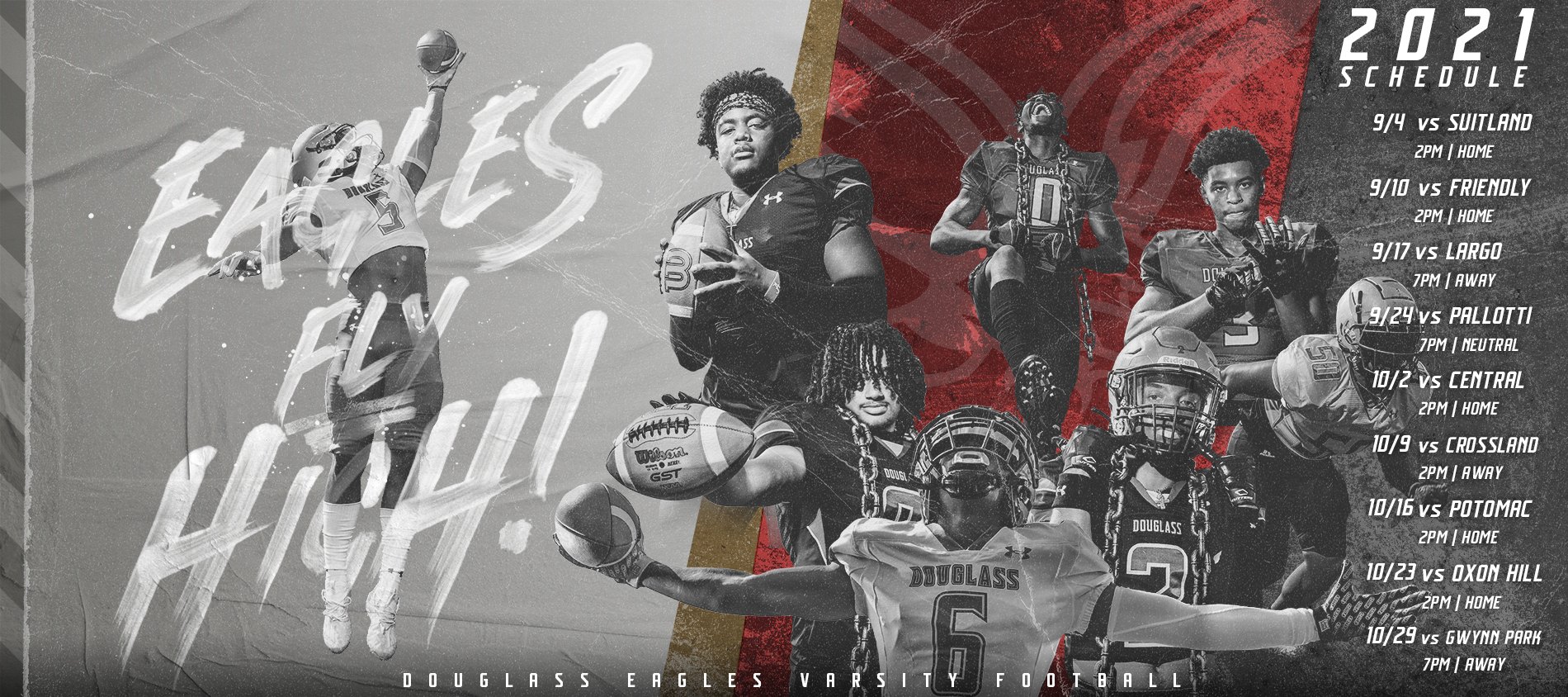 ENP Photography — Douglass football schedule banner