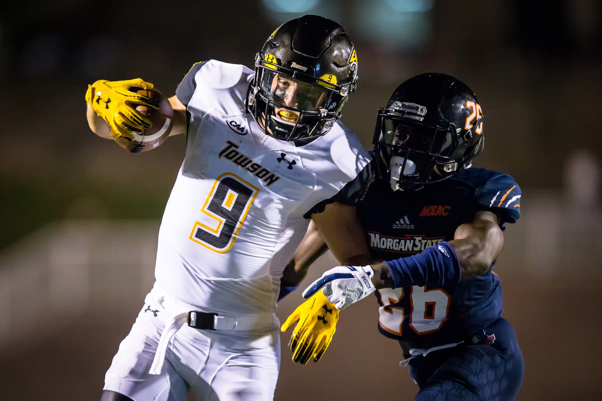 ENP Photography — receiver breaking a tackle