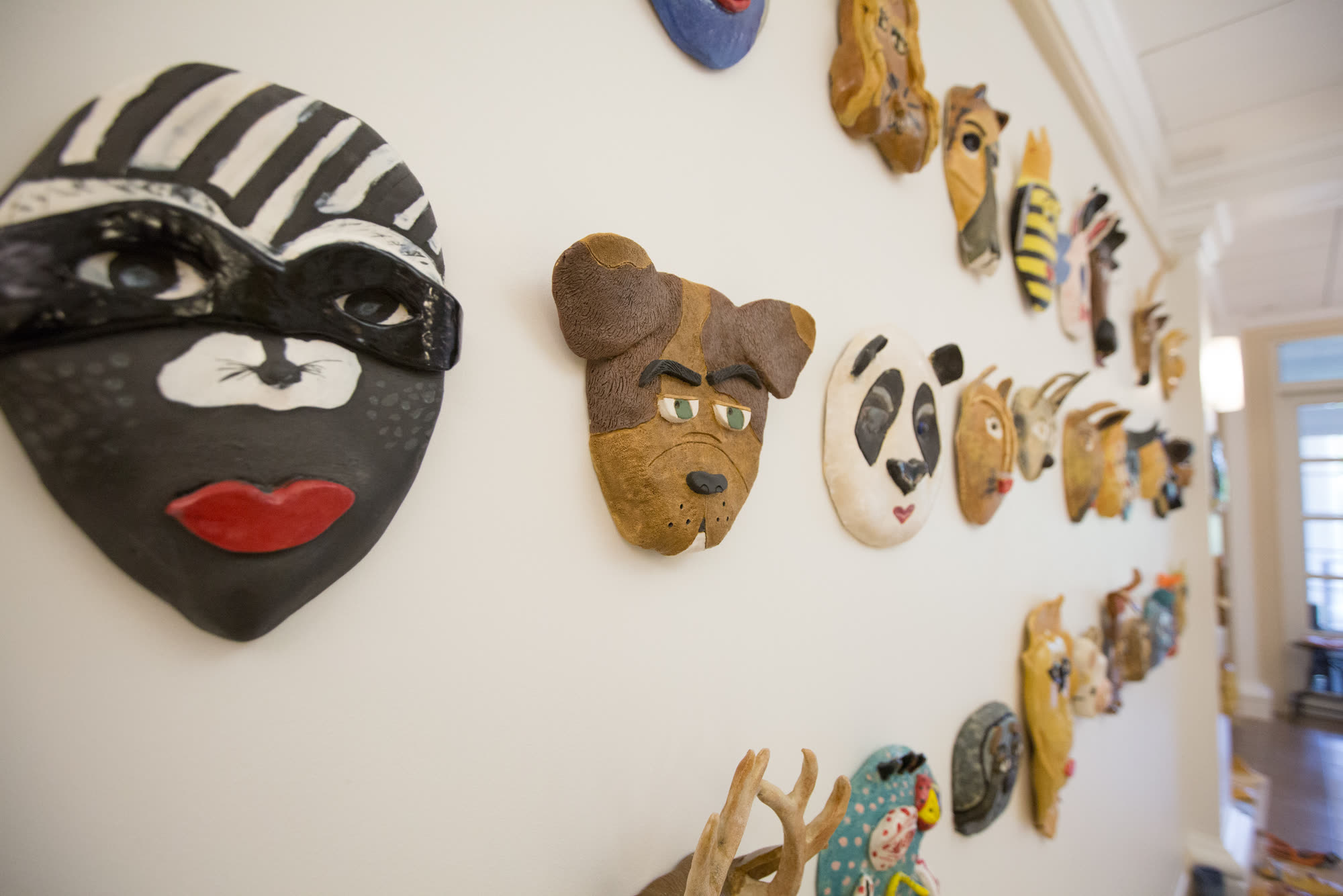 Episcopal High School — student art masks