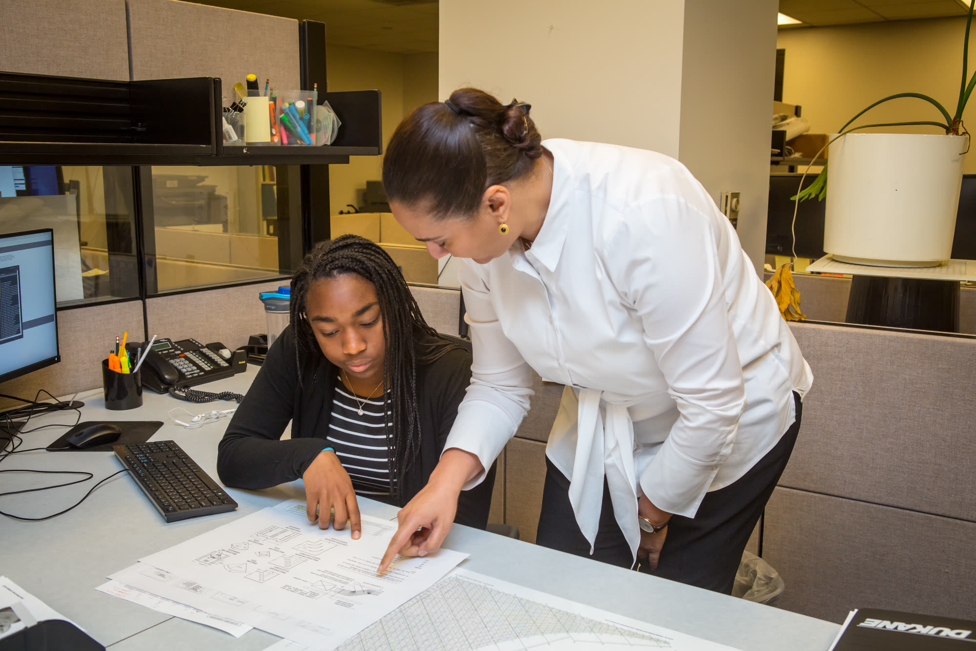 Episcopal High School — student at an internship