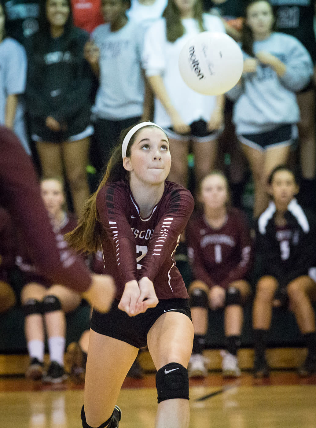 Episcopal High School — volleyball dig