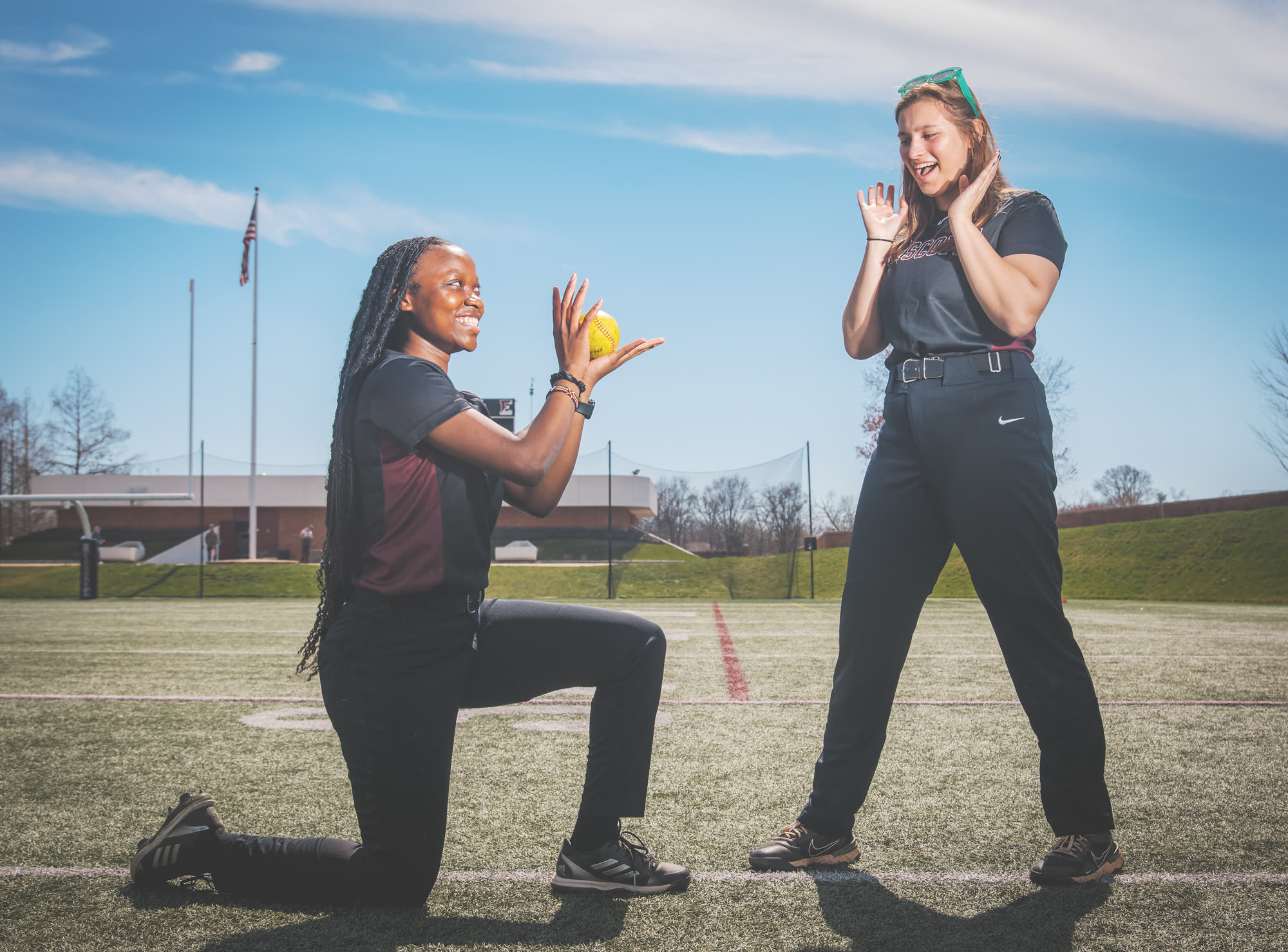 Episcopal High School — athlete and coach on the field