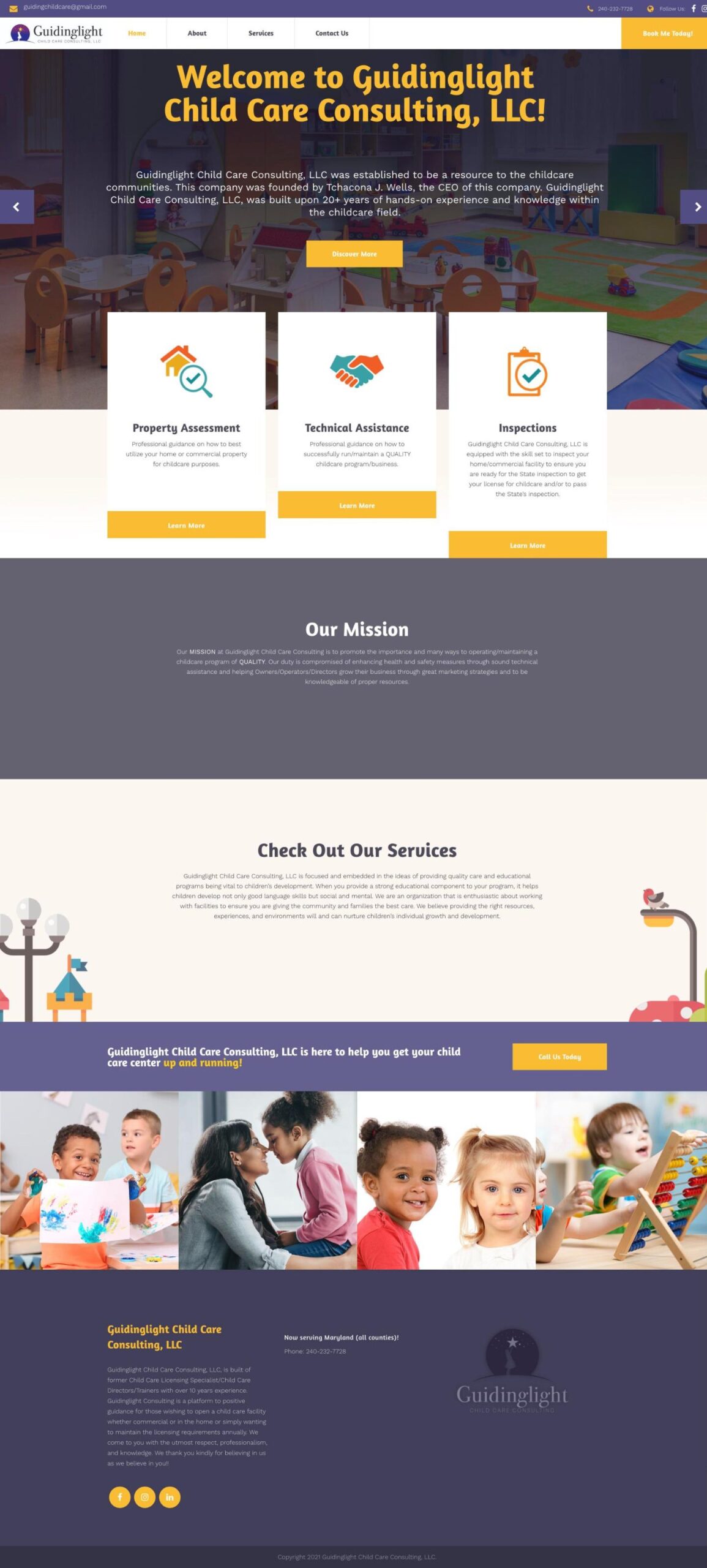 Guidinglight — full home page