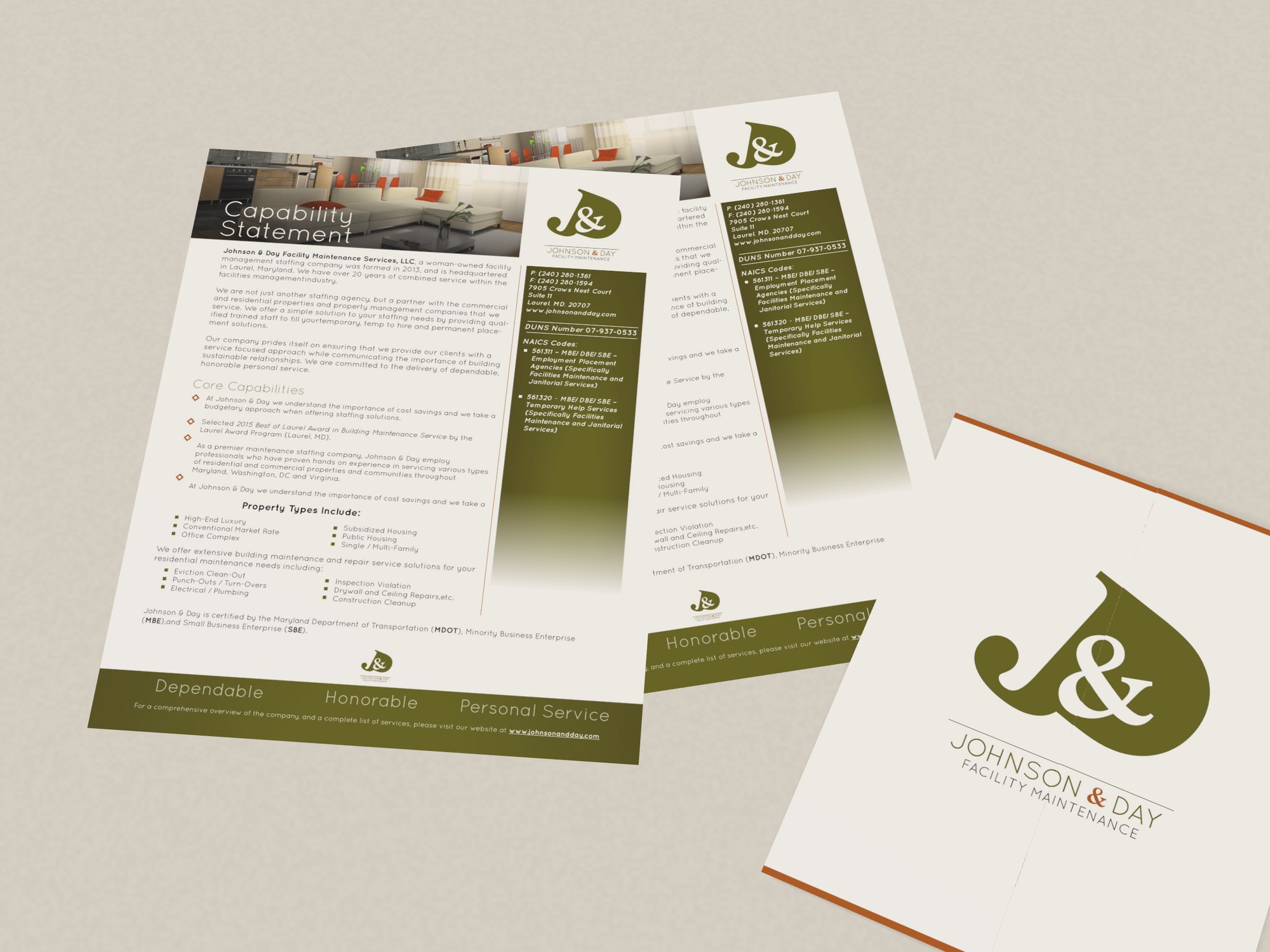 Johnson & Day — capability statement